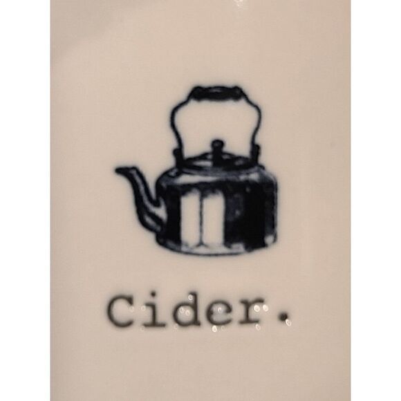 Rae Dunn "Cider" Coffee Mug Tea Apple Cider Hot Cocoa Farmhouse Holiday | EUC - Picture 5 of 6